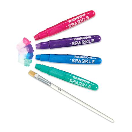 Crayons de couleur en gel métalliques – 12 teintes brillantes à effet aquarelle Multicolor 4 - vertbaudet enfant 