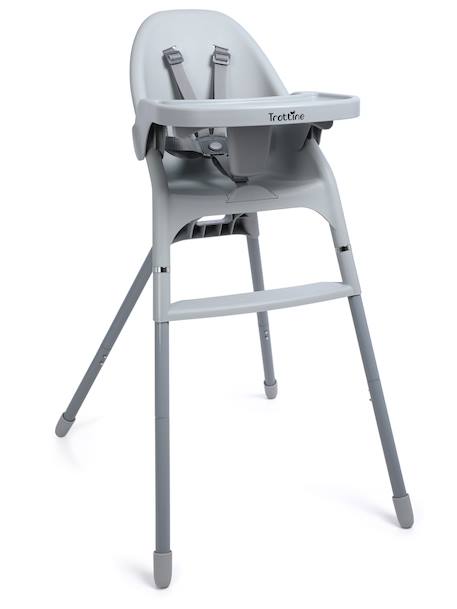 Chaise haute pliante et évolutive, design moderne et simplicité d'utilisation agap Grey 1 - vertbaudet enfant 