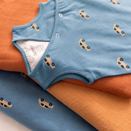 Gigoteuse sans manches été  - tog 0.5 jersey Art deco+Dots ecru+Flamingo+Heidi carmin+Heidi ocre+Heidi opalin+Mario turquoise+Mini lunar+Mini pudding+Mini stone+Mix grey+Piuma ecru+Stars ecru+Wouff noisette+Wouff spinach 41 - vertbaudet enfant 