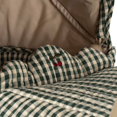 Landau pour poupée smoke pine Vert, blanc rouge 3 - vertbaudet enfant 