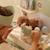 Peluche chiot avec sac fleuri Rose, marron, vert 6 - vertbaudet enfant 