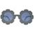 Lunettes de soleil aster - vert pétrole, convient aux enfants de 3 à 8 environ Blue 5 - vertbaudet enfant 