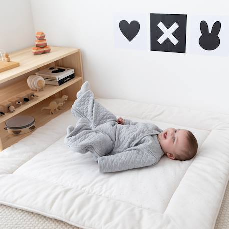 Tapis de parc - jersey moelleux Mini lunar+Mini pudding+Mini stone 8 - vertbaudet enfant 