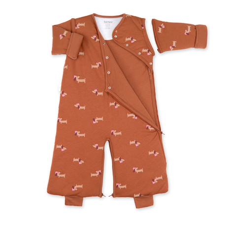 Gigoteuse jambes séparables hiver  - tog 3 cocon bien chaud Heidi carmin+Heidi ocre+Heidi opalin+Mario biscotte+Mario turquoise+Mini lunar+Mini pudding+Mix grey+Stars shade+Wouff noisette+Wouff spinach 56 - vertbaudet enfant 