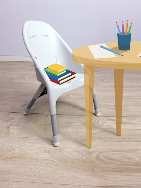 Chaise haute pliante et évolutive, design moderne et simplicité d'utilisation agap Grey 5 - vertbaudet enfant 