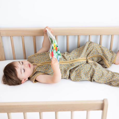 Gigoteuse jambes séparables été  - tog 0.5 jersey Heidi carmin+Heidi ocre+Heidi opalin 10 - vertbaudet enfant 