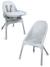 Chaise haute pliante et évolutive, design moderne et simplicité d'utilisation agap Grey 3 - vertbaudet enfant 