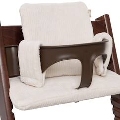 Puériculture-Assise pour chaise haute stokke cloudy rib oatmeal