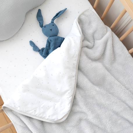 Couverture hiver - tog 3 douillet bien chaud Blush+Dots grizou+Dots plum+Lunar+Natural+Pudding+Stars grizou+Stars plum+Vintage 46 - vertbaudet enfant 