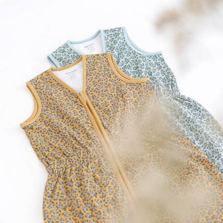 Gigoteuse jambes séparables été  - tog 0.5 jersey Heidi carmin+Heidi ocre+Heidi opalin 11 - vertbaudet enfant 