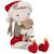 Poupée de Noël Rosa (35 cm) Rouge, vert, blanc 3 - vertbaudet enfant 
