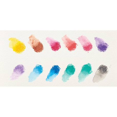 Crayons de couleur en gel métalliques – 12 teintes brillantes à effet aquarelle Multicolor 2 - vertbaudet enfant 
