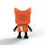 Enceinte bluetooth dancing animal renard Orange, blanc, noir 5 - vertbaudet enfant 