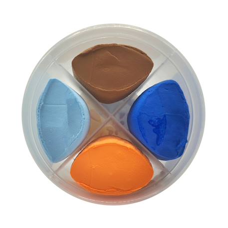 Kit de pâte à modeler séchant à l’air – Crée tes amis à fourrure Multicolor 3 - vertbaudet enfant 