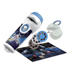 Lampe de poche et projecteur - espace 24 images  - vertbaudet enfant