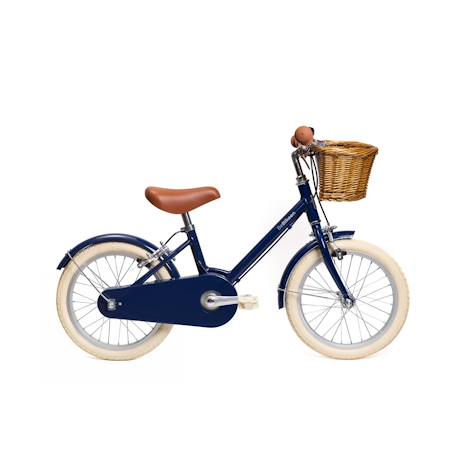 Vélo enfant à pédales - 16 pouces Bleu marine+Bleu turquoise+Crème+Rose 1 - vertbaudet enfant 