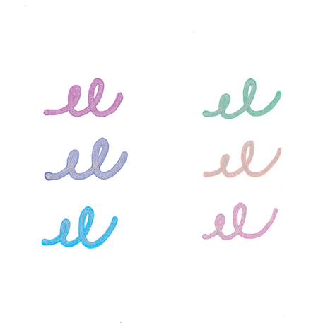 Marqueurs Effet argenté à contour coloré Multicolor 3 - vertbaudet enfant 