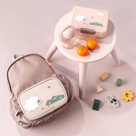 Boîte à goûter avec séparateur tiny farm rose Rose 5 - vertbaudet enfant 