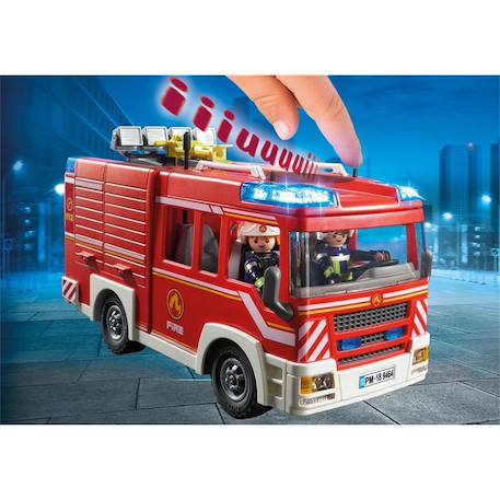 City action - fourgon d'intervention des pompiers 9464 Rouge 4 - vertbaudet enfant 