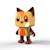 Enceinte Bluetooth Dancing Animal Chat - 3w - MOB Jaune, marron, orange 3 - vertbaudet enfant 