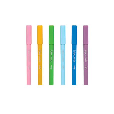 Marqueurs Effet argenté à contour coloré Multicolor 2 - vertbaudet enfant 