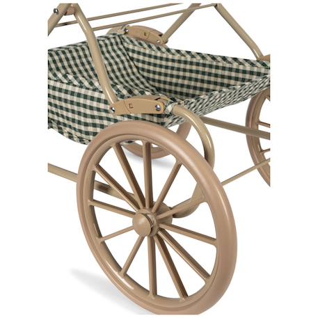 Landau pour poupée smoke pine Vert, blanc rouge 4 - vertbaudet enfant 