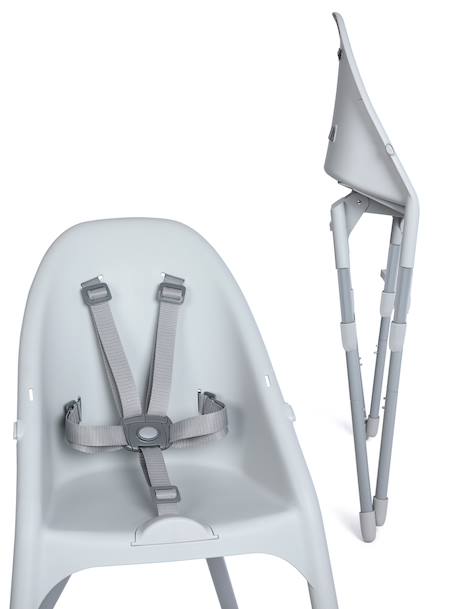 Chaise haute pliante et évolutive, design moderne et simplicité d'utilisation agap Grey 2 - vertbaudet enfant 