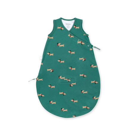 Gigoteuse sans manches été  - tog 0.5 jersey Art deco+Dots ecru+Flamingo+Heidi carmin+Heidi ocre+Heidi opalin+Mario turquoise+Mini lunar+Mini pudding+Mini stone+Mix grey+Piuma ecru+Stars ecru+Wouff noisette+Wouff spinach 84 - vertbaudet enfant 