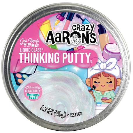 Thinking Putty Get Ready With Me – Pâte à modeler scintillante à reflets changeants Multicolor 1 - vertbaudet enfant 