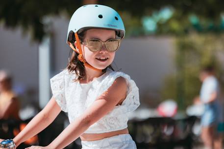 Casque vélo enfant xs Bleu marine+Bleu turquoise+Crème+Rose 8 - vertbaudet enfant 