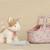 Peluche chat dans sac de transport fleuri Rose, bleu, marron 6 - vertbaudet enfant 
