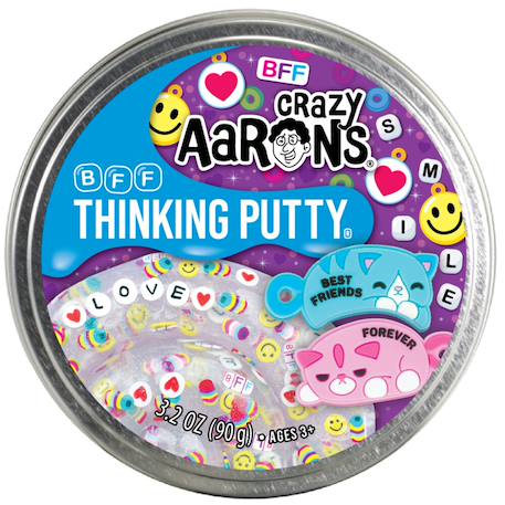 Pâte scintillante – L’amitié en version chat et paillettes Pink 1 - vertbaudet enfant 