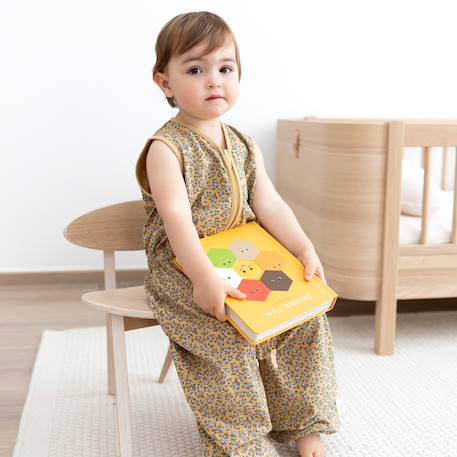 Gigoteuse jambes séparables été  - tog 0.5 jersey Heidi carmin+Heidi ocre+Heidi opalin 9 - vertbaudet enfant 