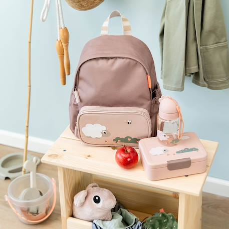Boîte à goûter avec séparateur tiny farm rose Rose 6 - vertbaudet enfant 