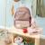 Boîte à goûter avec séparateur tiny farm rose Rose 6 - vertbaudet enfant 