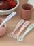 Lot de 4 cuillères 1er âge Soft sans BPA bleu/gris/ocre+blue/ eucalyptus/ pink/ mist+vert sauge 4 - vertbaudet enfant 