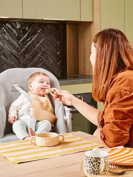 Cuillère de dentition beige 1 - vertbaudet enfant 