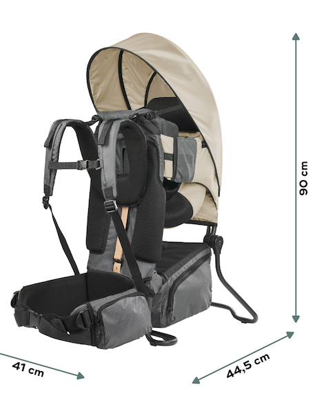 Porte-bébé randonnée MOOV & HIKE + beige 3 - vertbaudet enfant 