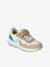 Baskets enfant textile lacets élastiqués et scratchs lot beige+lot rose 2 - vertbaudet enfant 
