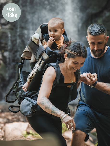 Porte-bébé randonnée MOOV & HIKE + beige 4 - vertbaudet enfant 
