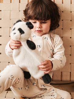 Jouet-Premier âge-Doudous-Doudou peluche Roy Panda