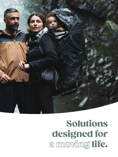 Porte-bébé randonnée MOOV & HIKE + beige 2 - vertbaudet enfant 