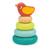 Arbre à empiler en bois avec oiseau - jouet d'éveil éducatif Multicolore 1 - vertbaudet enfant 