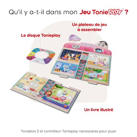 Gabby et la maison magique - tonieplay game MULTICOLORE 4 - vertbaudet enfant 