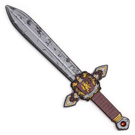 Epée de chevalier honour en mousse Gris 1 - vertbaudet enfant 