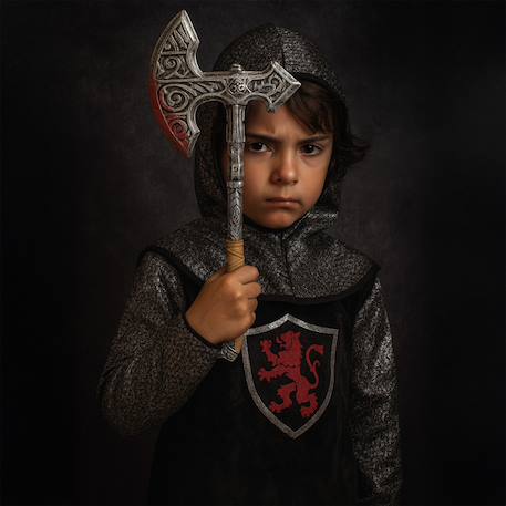 Accessoire déguisement enfant – hache de chevalier Gris 3 - vertbaudet enfant 