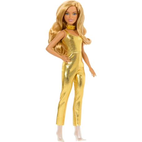 Barbie fashionistas - poupée de petite silhouette Jaune 3 - vertbaudet enfant 