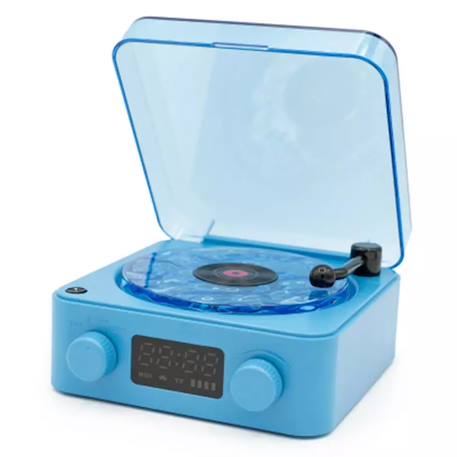Veilleuse tourne-disque sensoriel magic wave Bleu+Rose+Vert 2 - vertbaudet enfant 