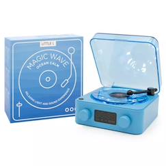 Linge de maison et décoration-Décoration-Veilleuse tourne-disque sensoriel magic wave