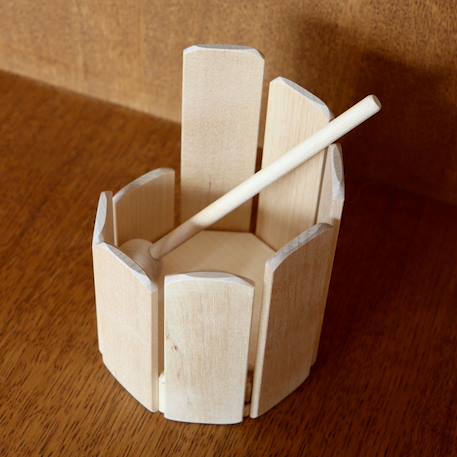 Octoblock - bloc sonore Bois naturel 2 - vertbaudet enfant 